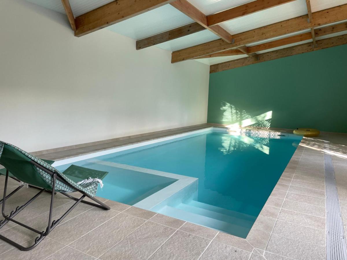 Villa La Luciole Piscine interieure Barneville-Carteret Esterno foto