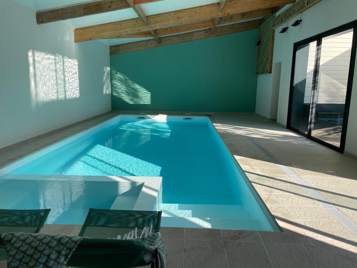 Villa La Luciole Piscine interieure Barneville-Carteret Esterno foto